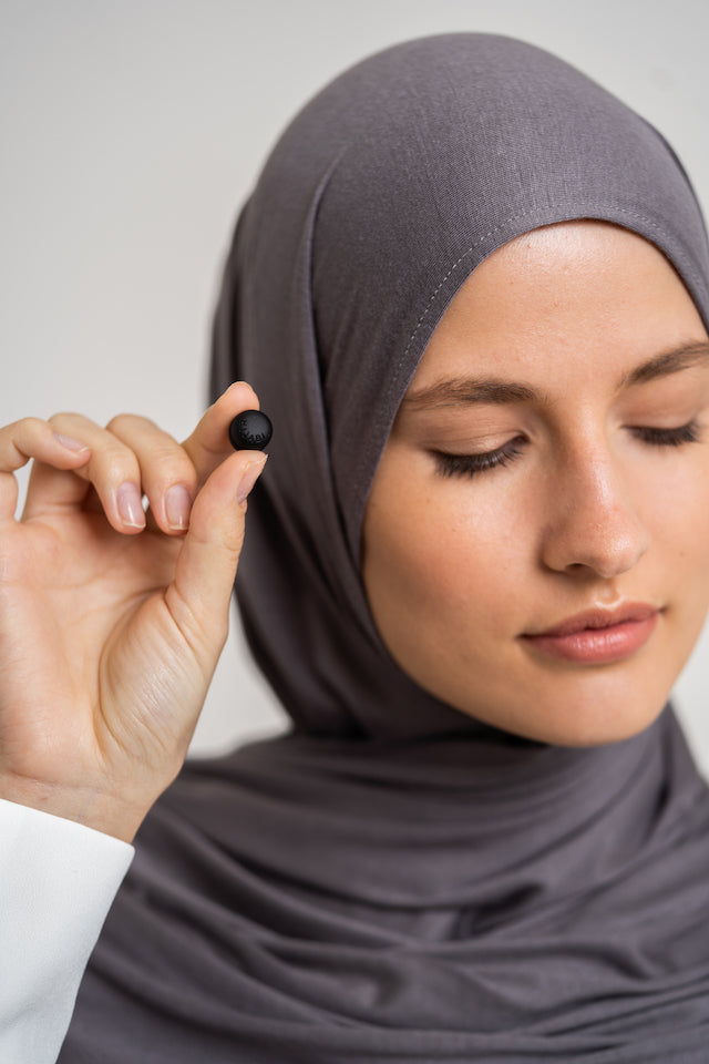 MATTE MAGNET PINS - Schwarz