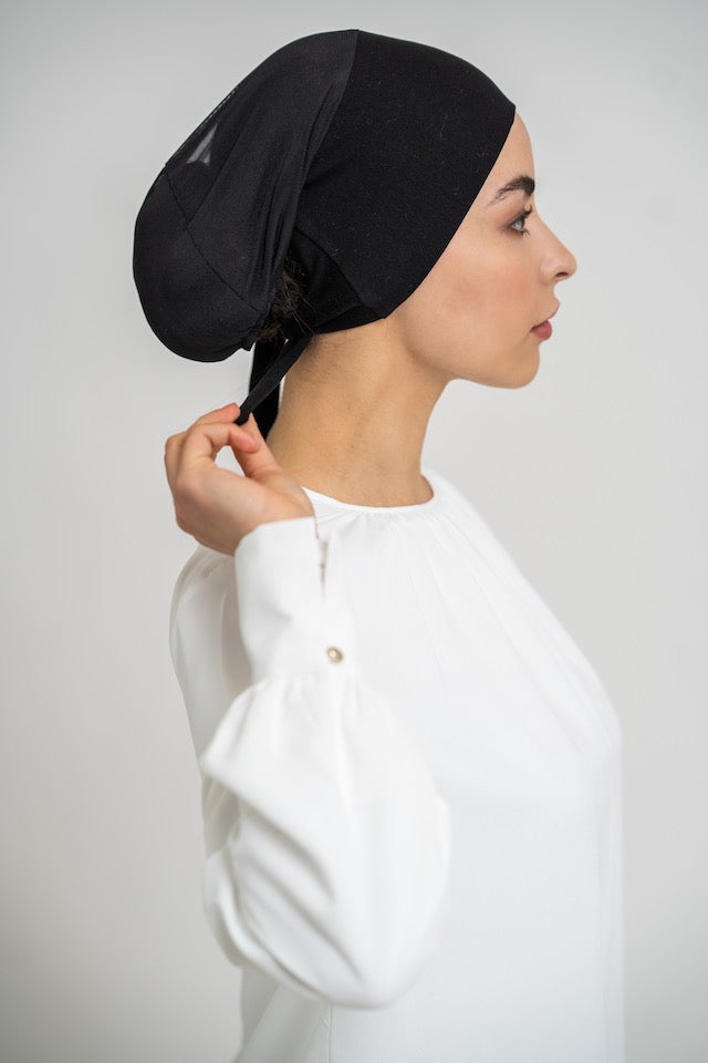 Bamboo Netz Bone - schwarz