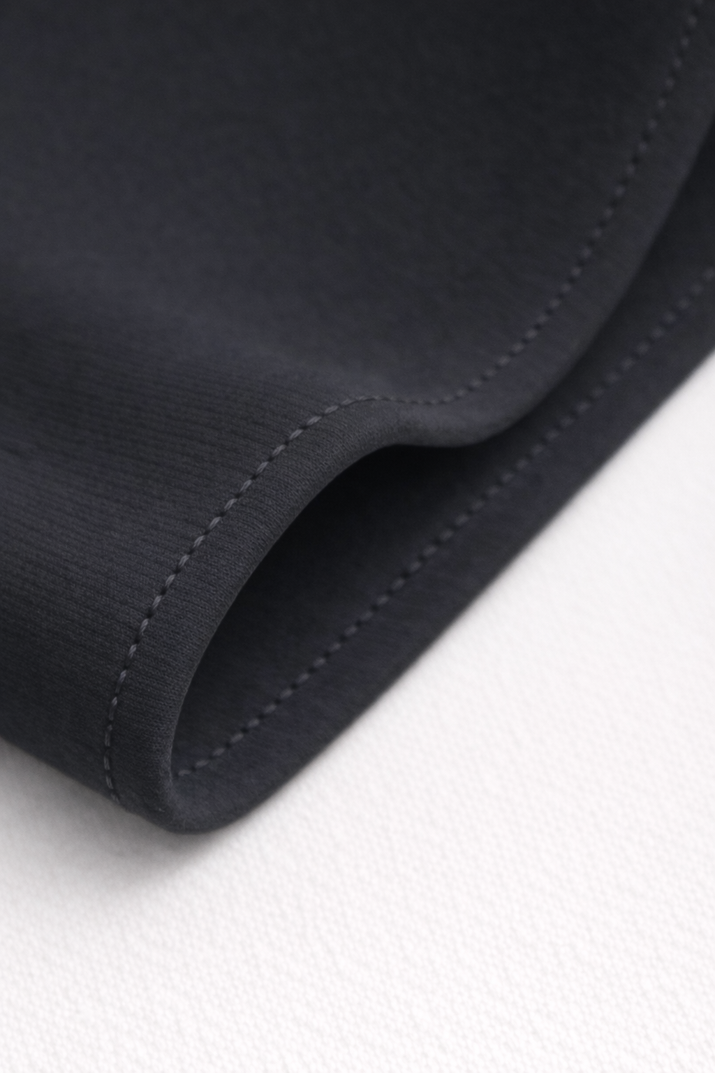 Satin Jersey Hijab – Deep Black