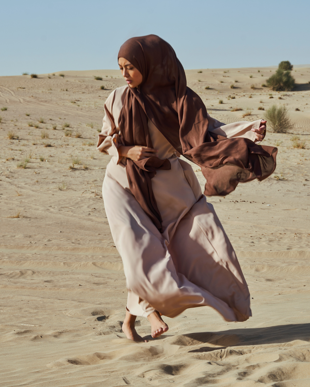 Premium Modal Hijab - Brown
