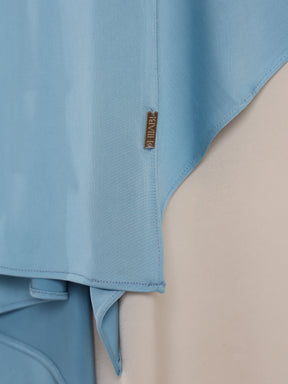 LIQUID JERSEY HIJAB - Crystal Blue
