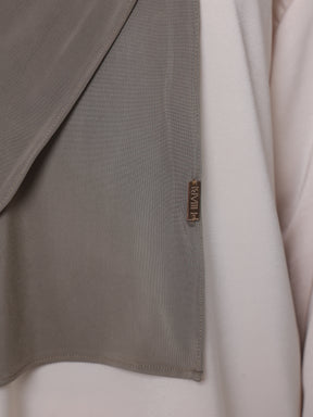 LIQUID JERSEY HIJAB - Khaki Soul