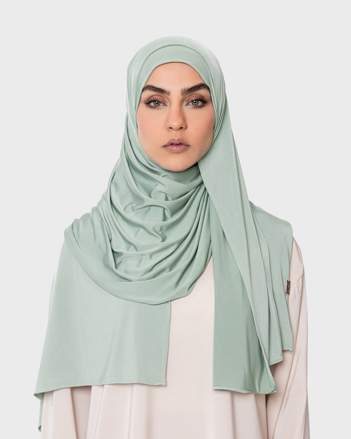 LIQUID JERSEY HIJAB - Matcha
