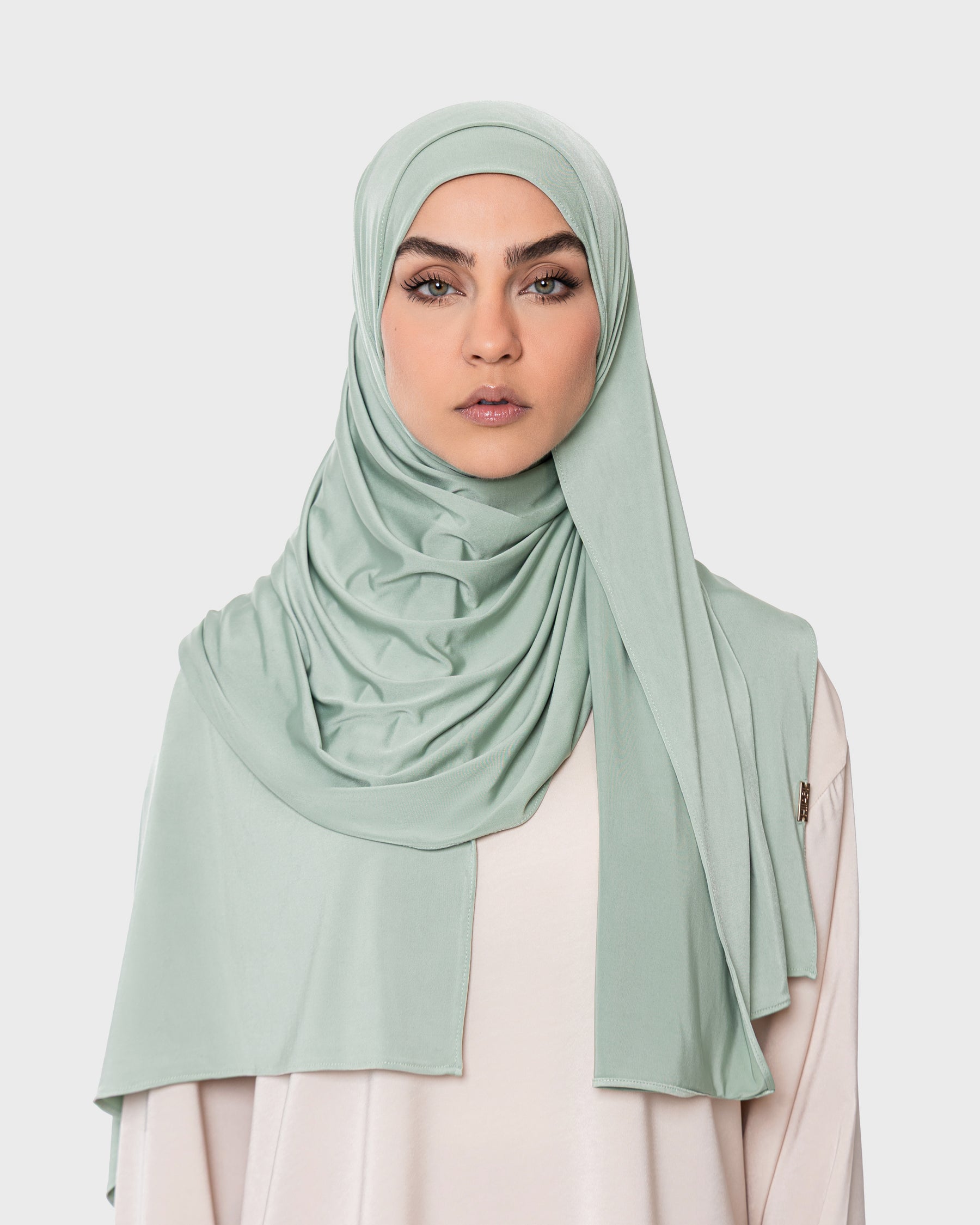 LIQUID JERSEY HIJAB - Matcha