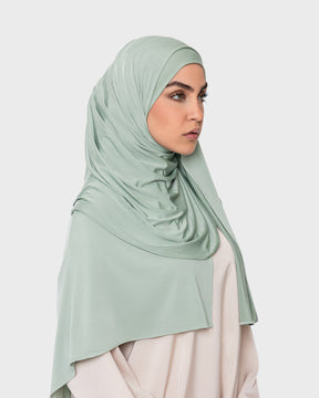 LIQUID JERSEY HIJAB - Matcha