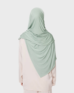 LIQUID JERSEY HIJAB - Matcha