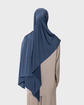 LIQUID JERSEY HIJAB - Petrol Dream