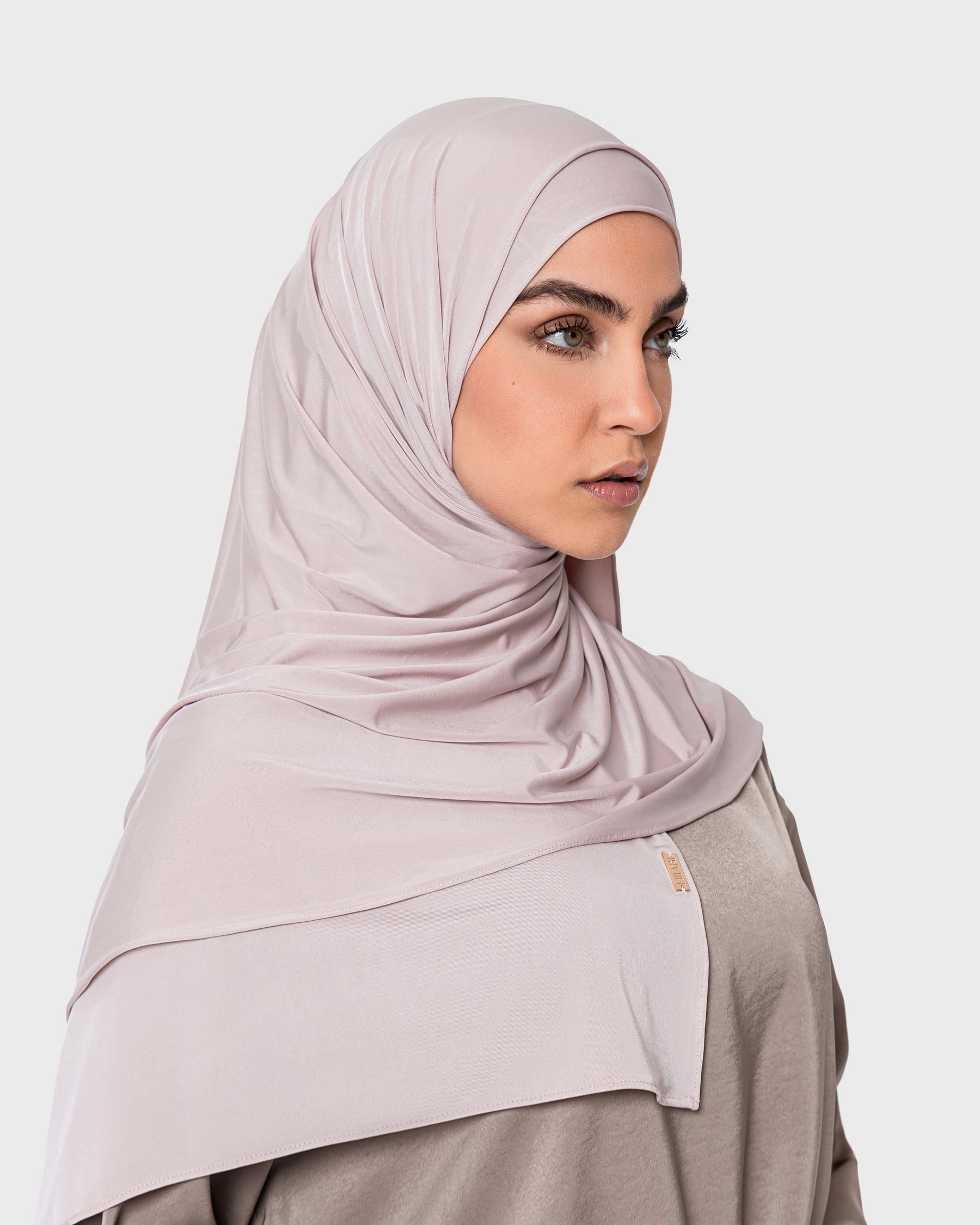 LIQUID JERSEY HIJAB - Powder Rosé