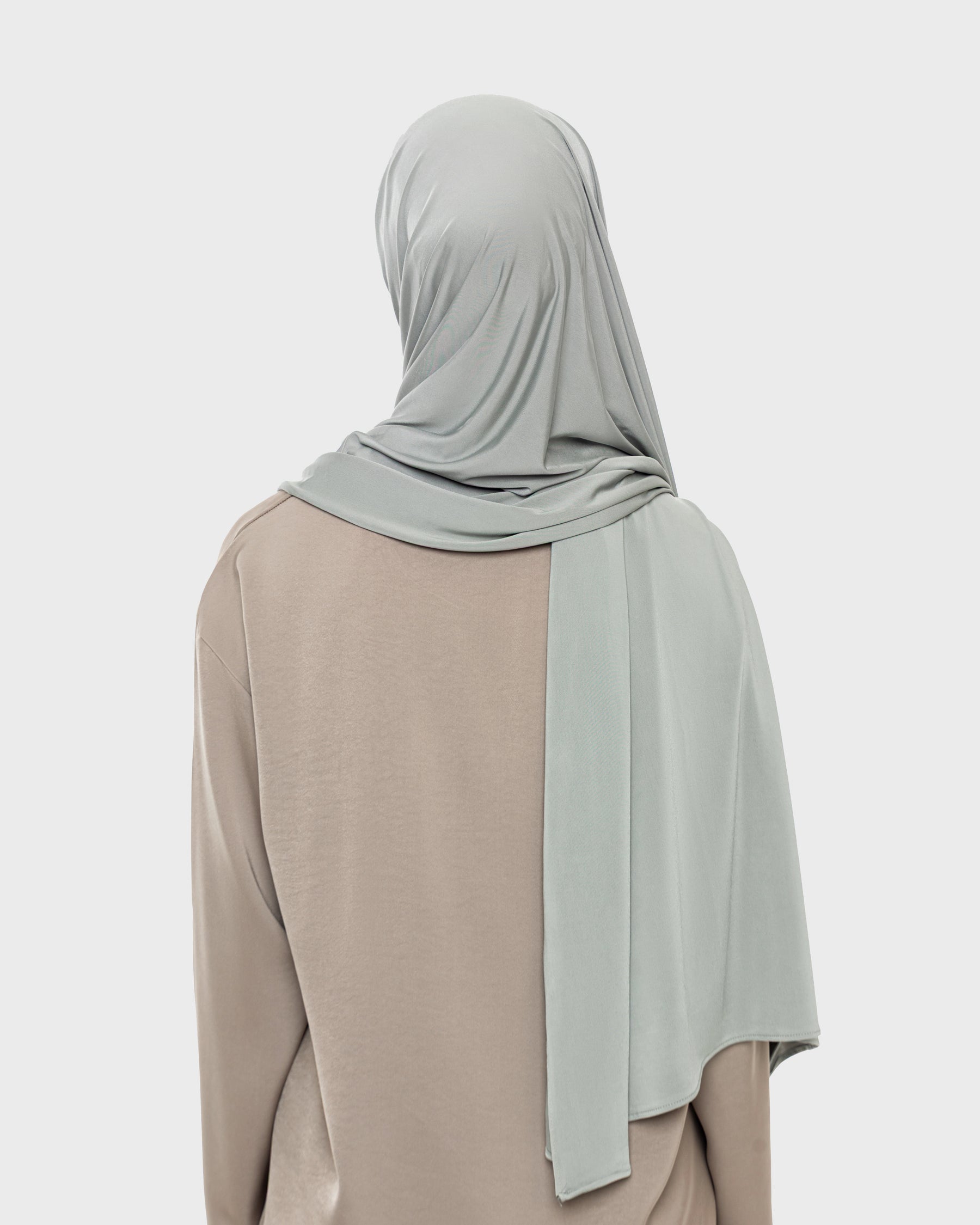 LIQUID JERSEY HIJAB - Sage Calm