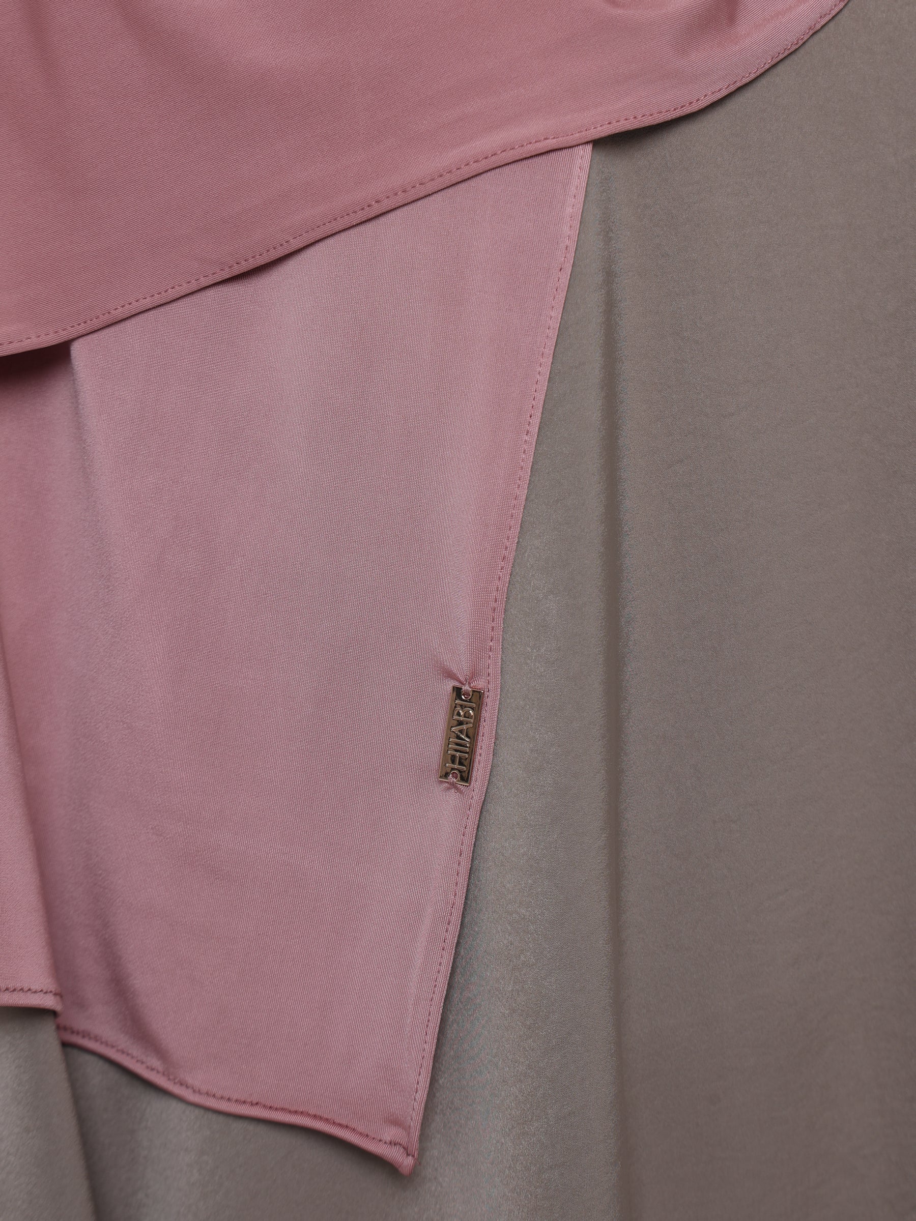 LIQUID JERSEY HIJAB - Rose