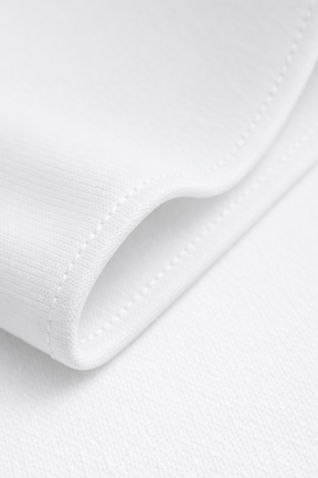 Satin Jersey Hijab – weiß