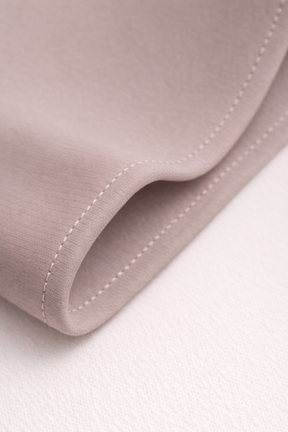 Satin Jersey Hijab – Warm Mushroom