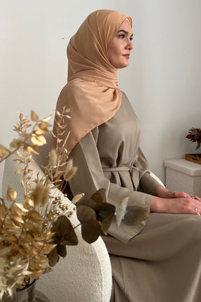 CRINKLE CHIFFON - Peach