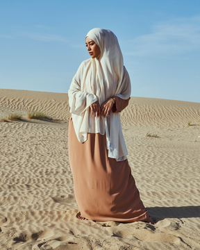 Premium Modal Hijab - Beige